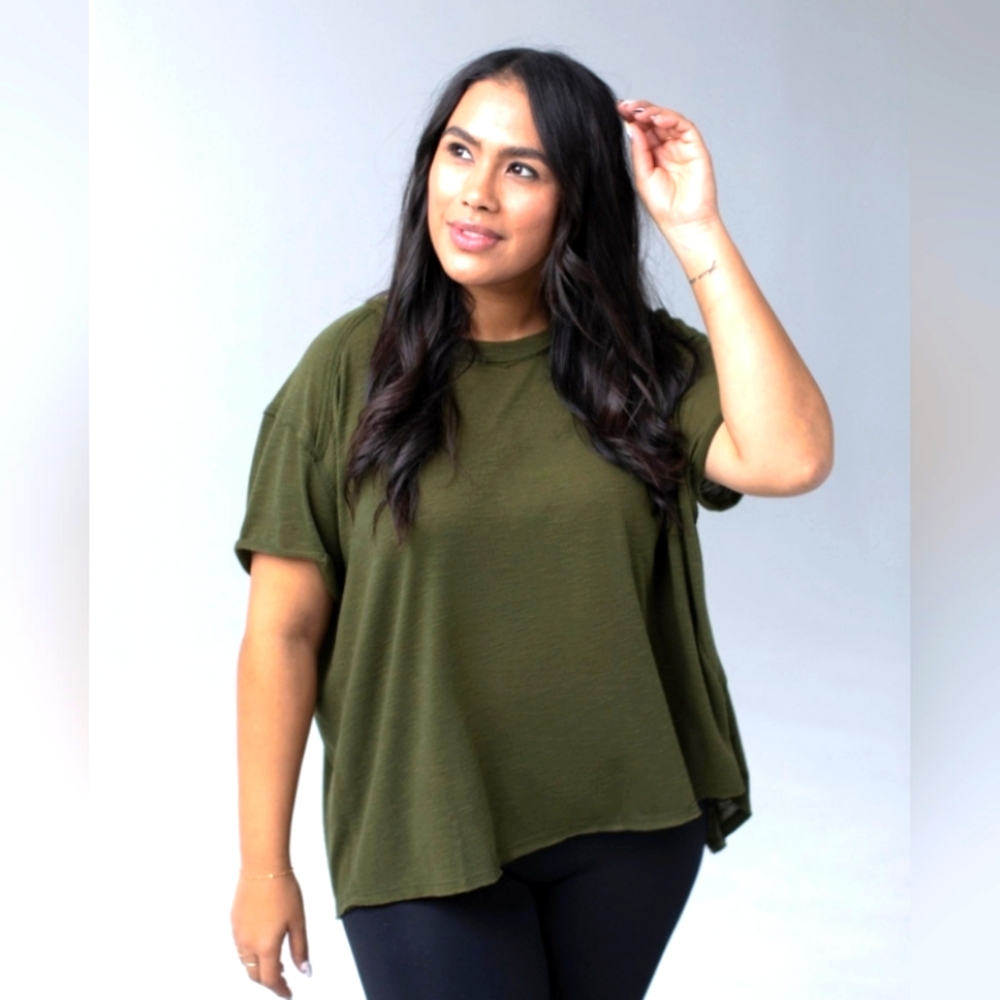Backless shirt